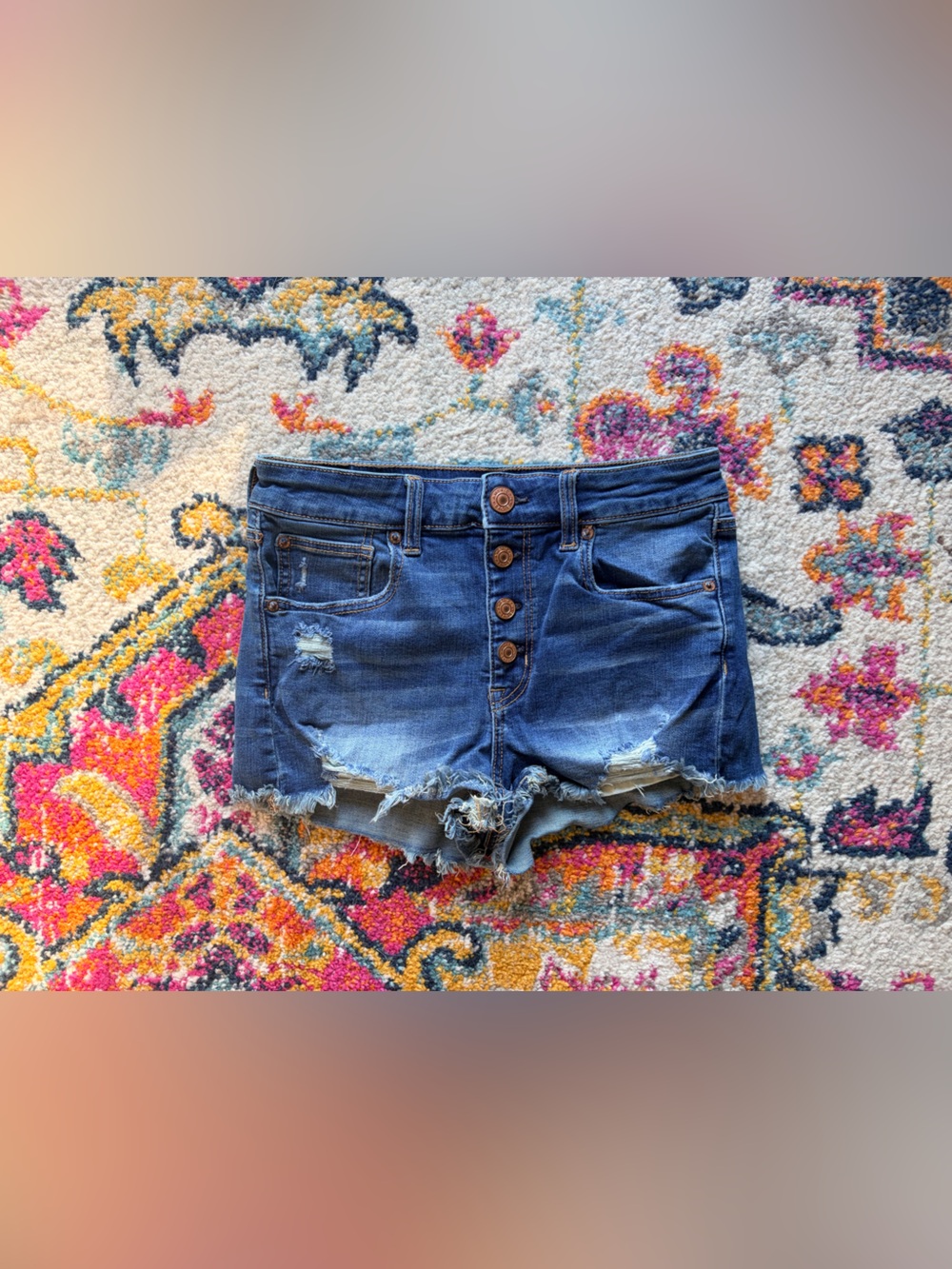 American Eagle Hi Rise Shortie size 6